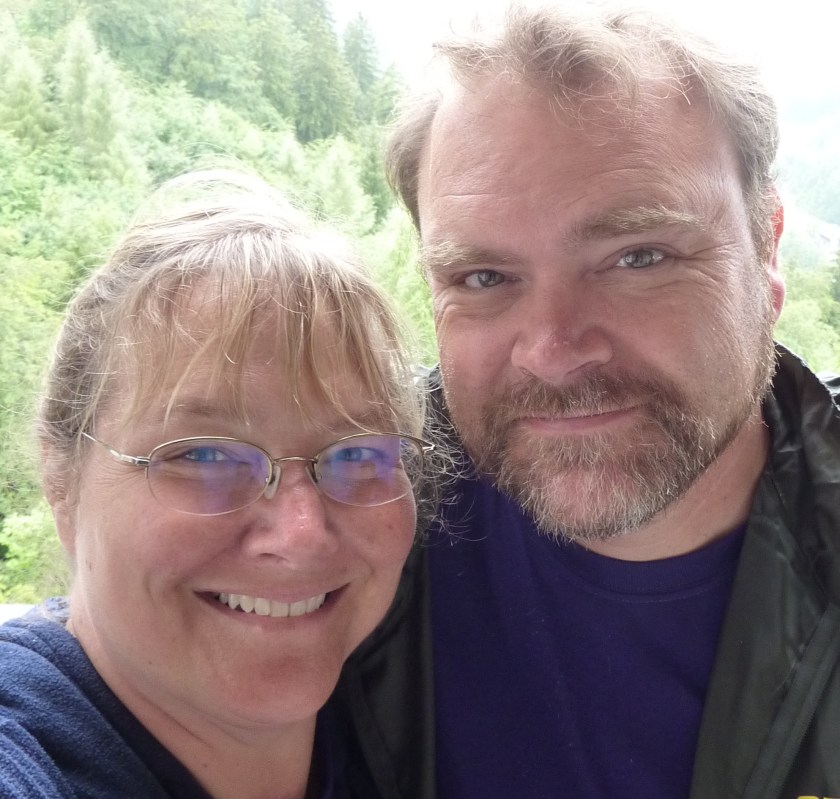 Rainy day at Nueschwanstein didn't dampen our spirits